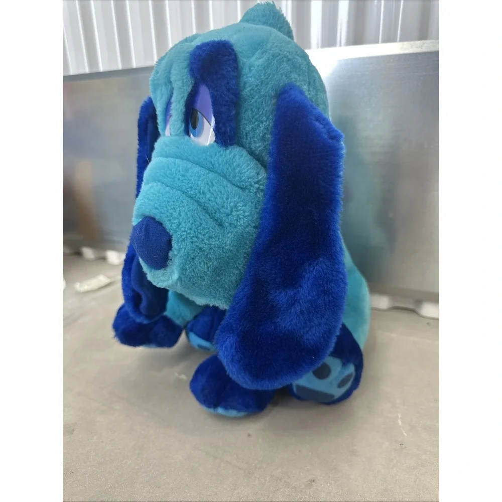 1980S Blue Basset Hound, Stuffed Animal, Plush Hound, Dog, Plush Blue‎ Dig